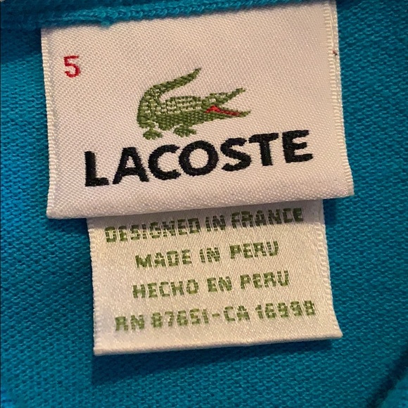 🐊 Men’s Lacoste Polo Size L - Picture 4 of 4